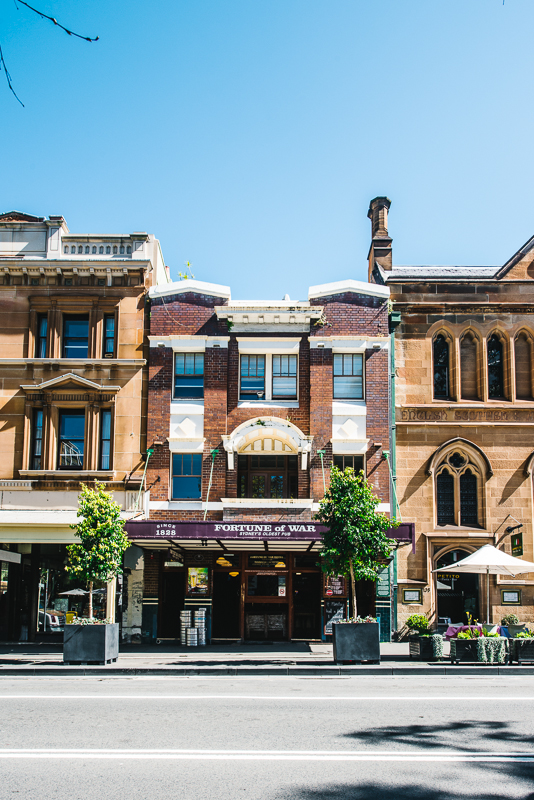 Fortune of War George Street The Rocks Sydney Australia