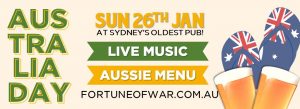 Australia Day 2020 Fortune of War